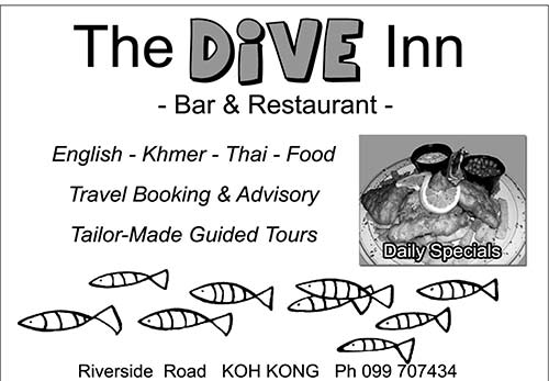the dive inn, koh kong, cambodia