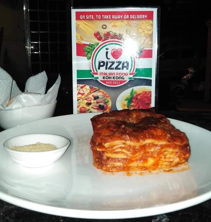 I love pizza italian food koh kong, cambodia